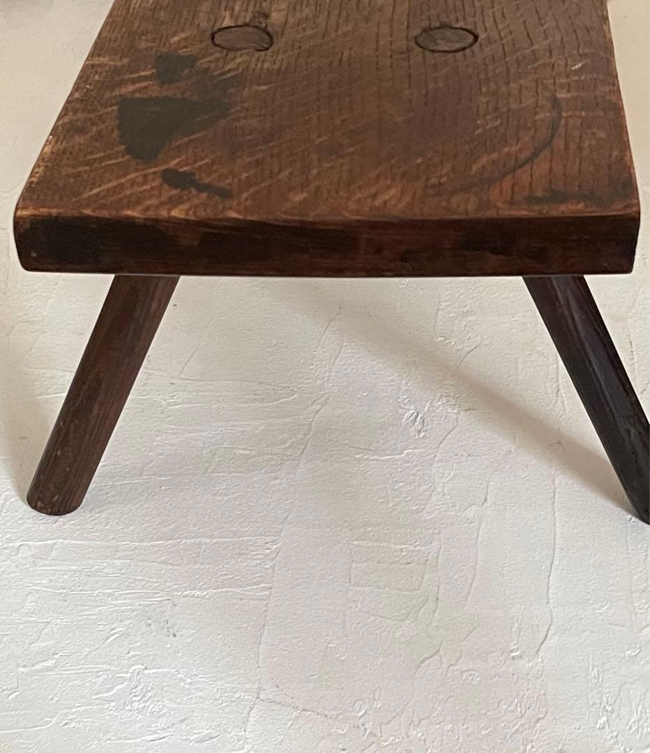アンティーク 古道具 古家具 ベンチスツール ローテーブル 飾り台に