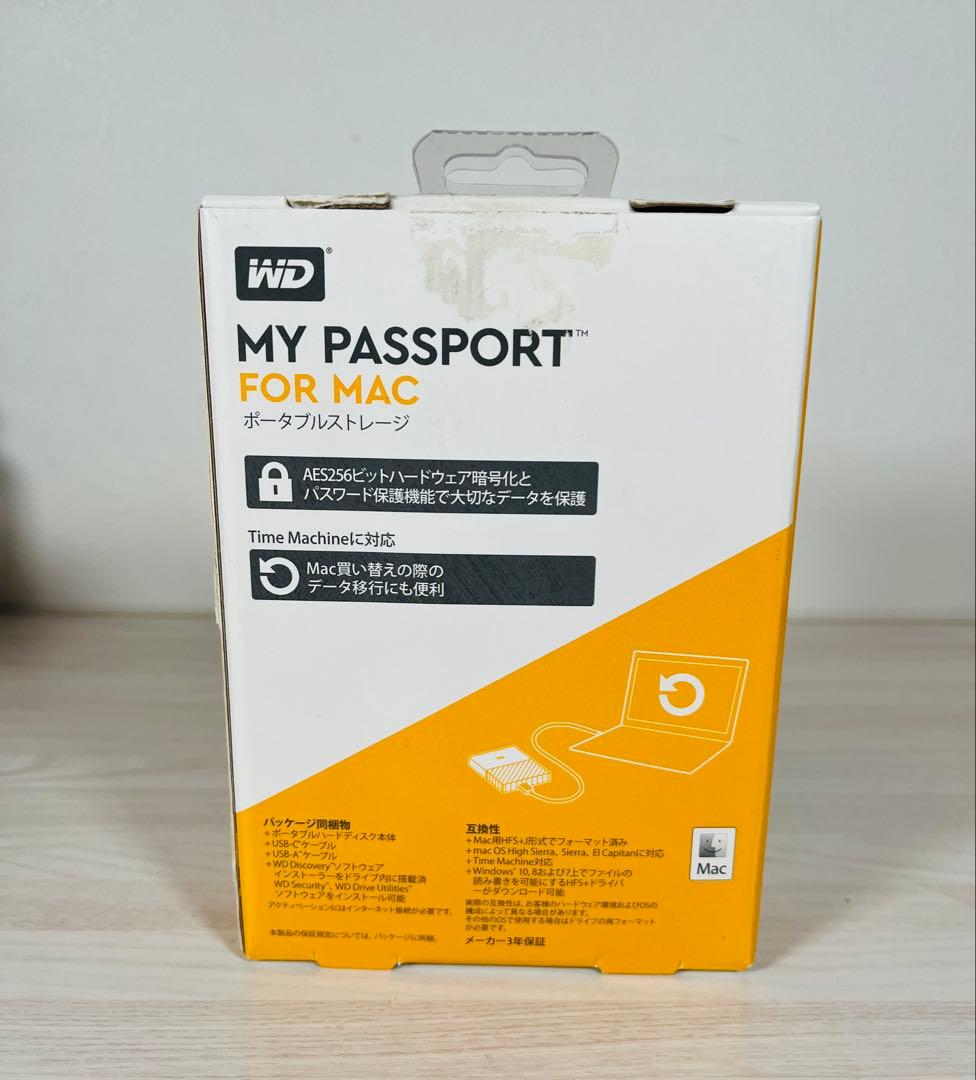 WD My Passport 2TB ポータブルHDD