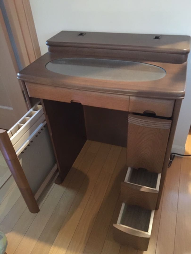 ドレッサー 鏡台 大塚化学 昭和レトロ 昭和家具 アンティーク イスは別売り