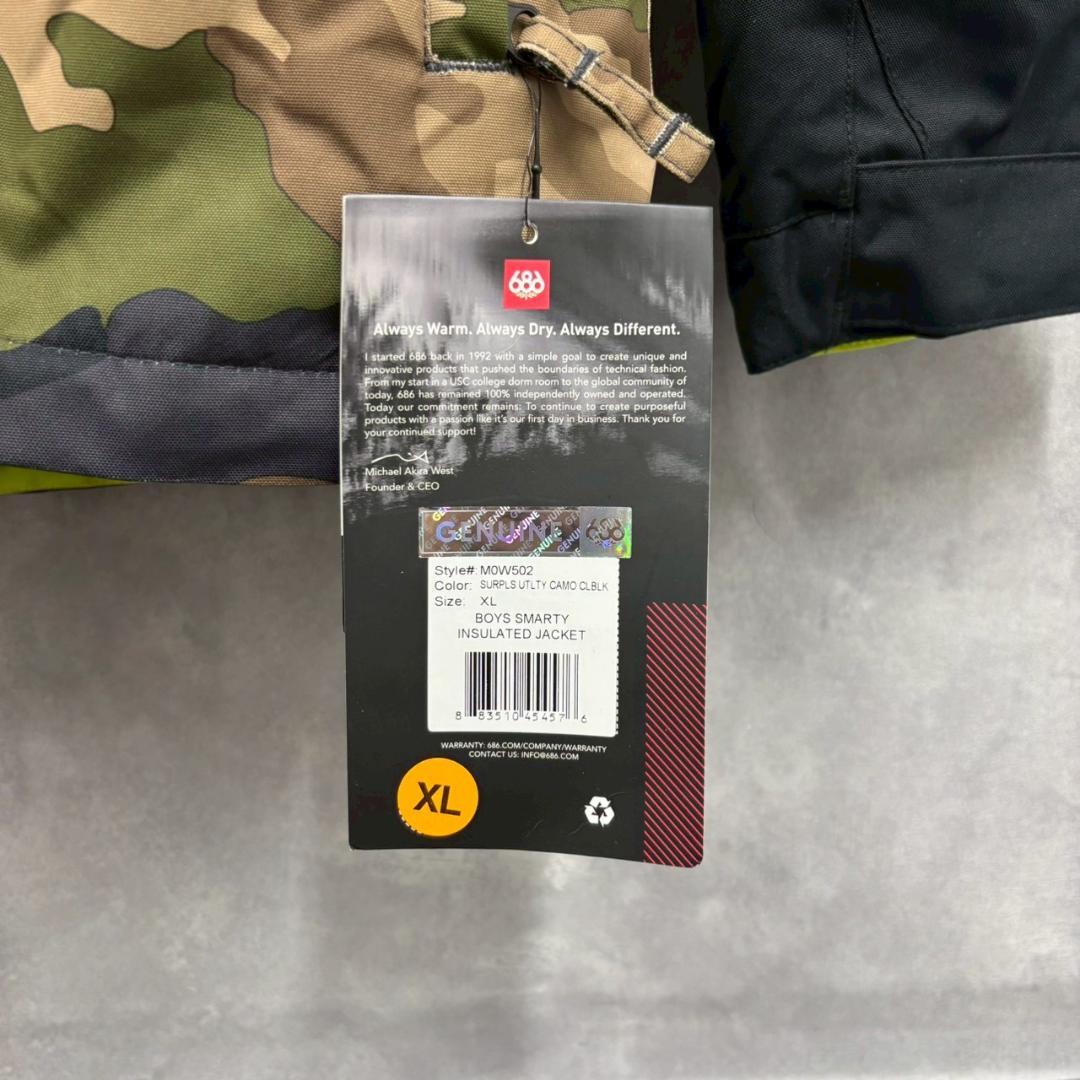 686 シックスエイトシックス スノボウェア 未使用 タグ付 N2126