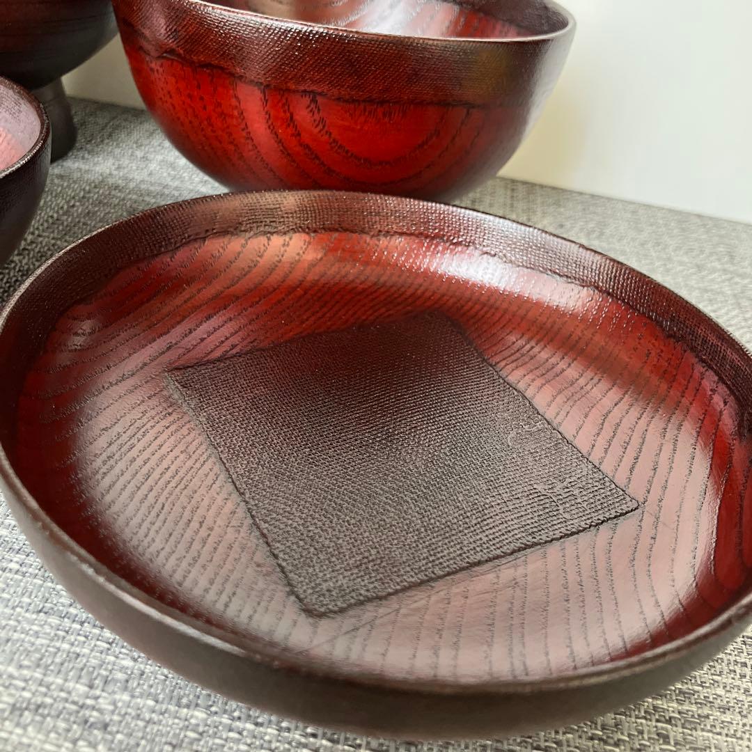 未使用　応量椀　応量器　五つ組