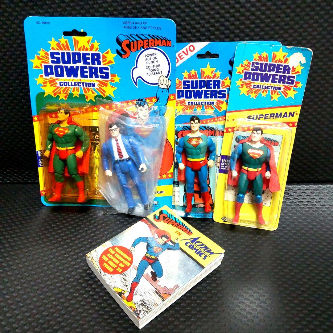 希少 スーパーパワーズ スーパーマン コンプリート ヴィンテージ クラークケント