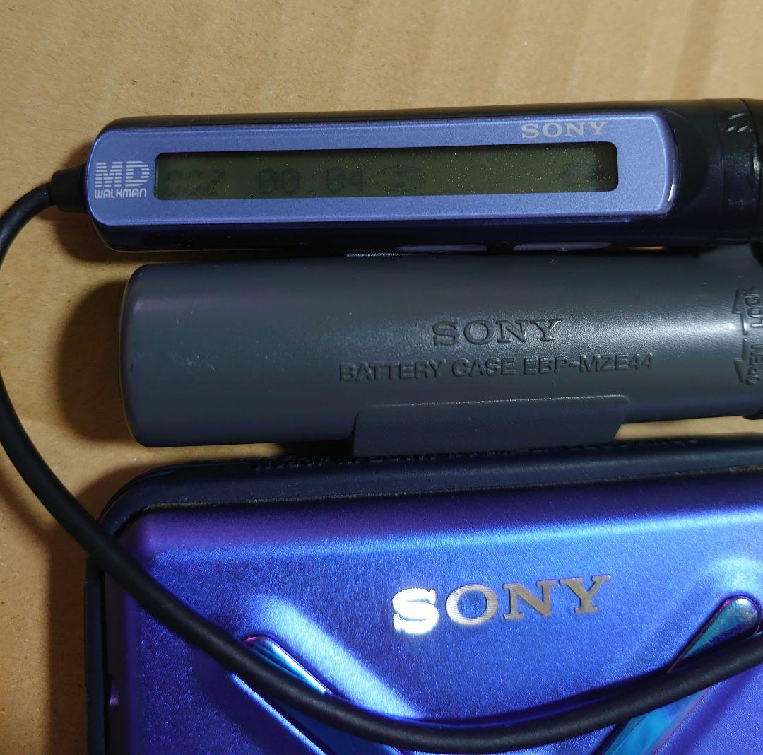 SONY MZ-E44 ポータブルMDプレーヤー