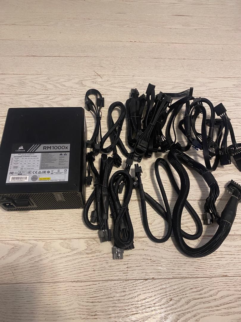 Corsair RM1000x 電源ユニット 1000W 動作確認済み