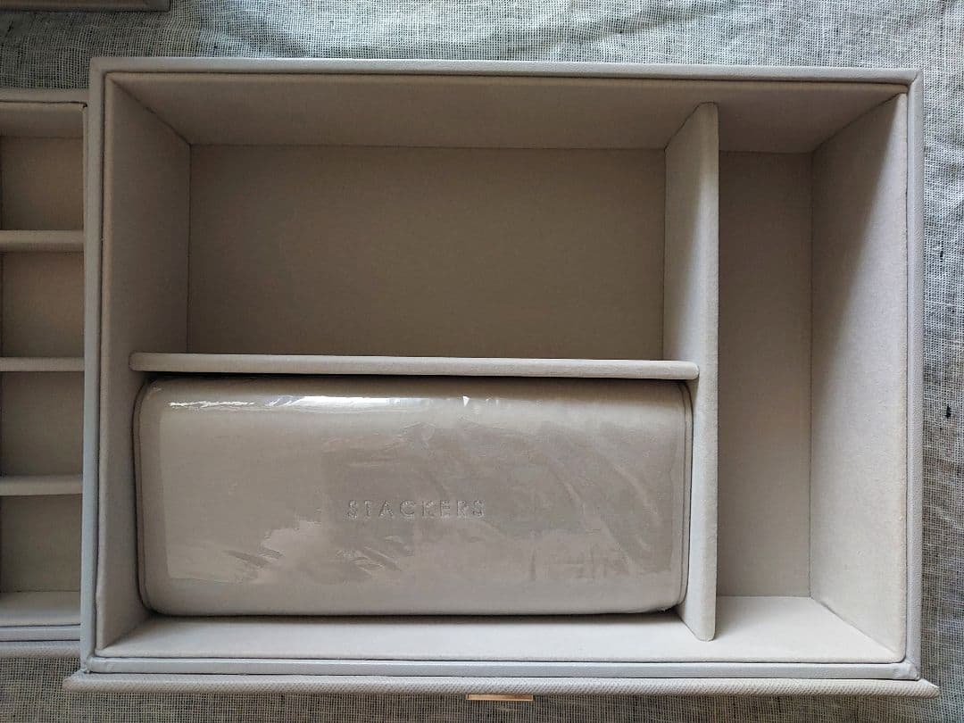 ★未使用★スタッカーズ Classic Drawr 3個セット＆時計クッション