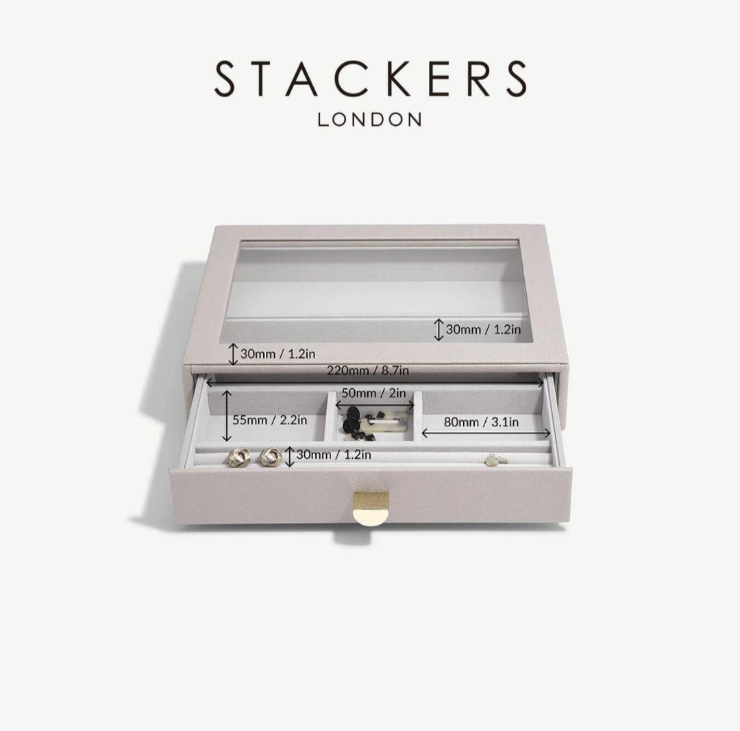 ★未使用★スタッカーズ Classic Drawr 3個セット＆時計クッション