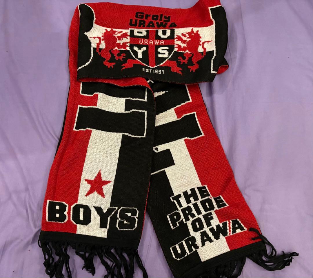 ね*こ様 【値下げ】 URAWA BOYS マフラー (オマケ有り) 浦和レッズ