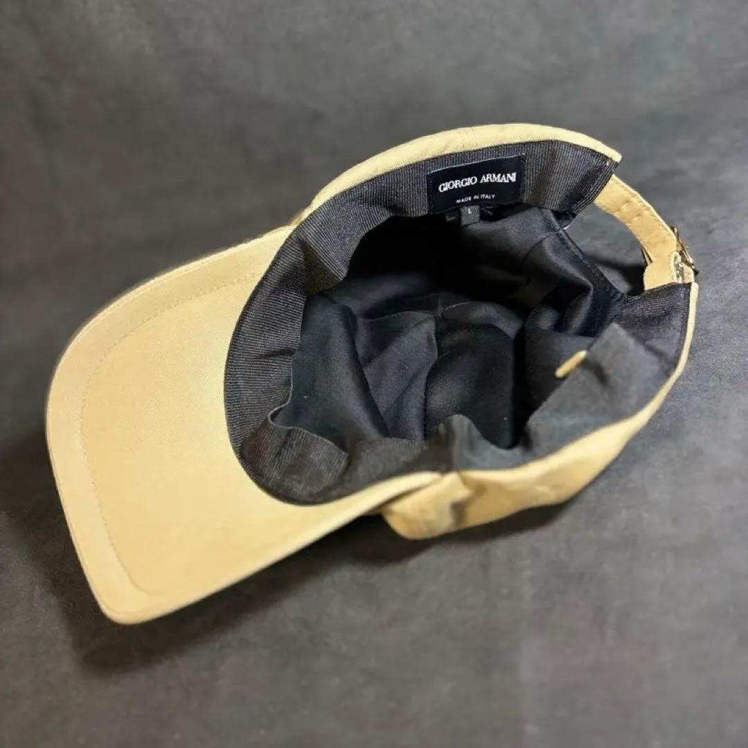 GIORGIO ARMANI キャップ Lサイズ 美品 アルマーニ
