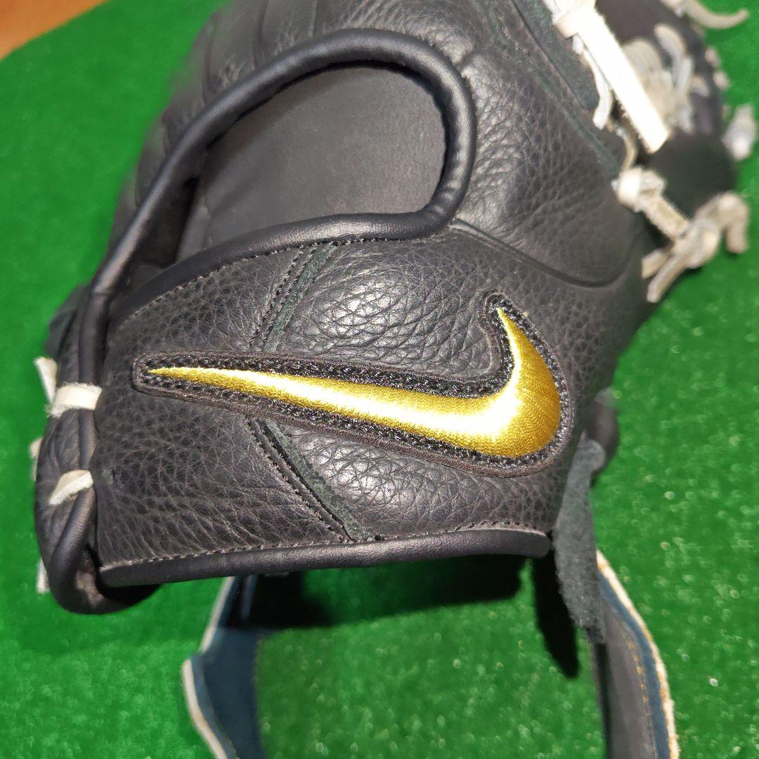 ナイキ アルファ ハラチ エッジ 軟式 外野手用 グローブ 野球 逆スウォッシュ