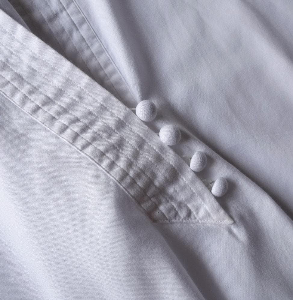 美品 ウィムガゼット 2,5万円 オックス袖ボリュームブラウス ホワイト 500