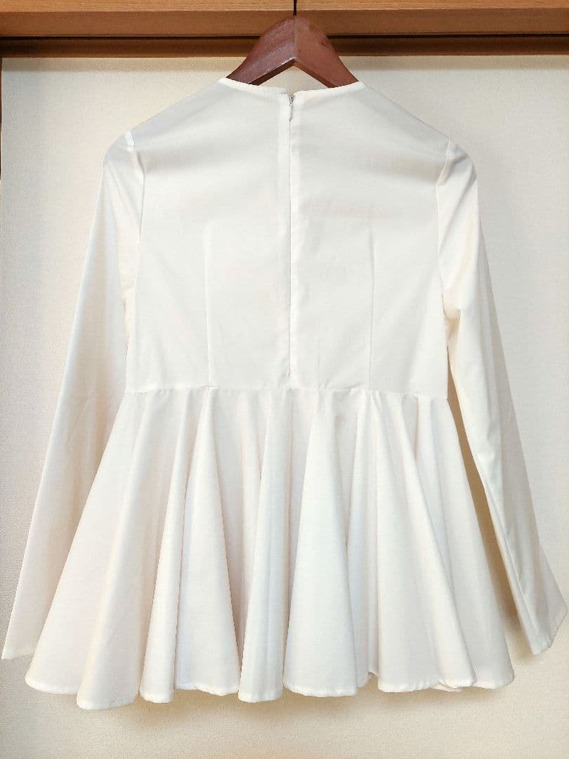 トップス mare Basic Peplum Blouse