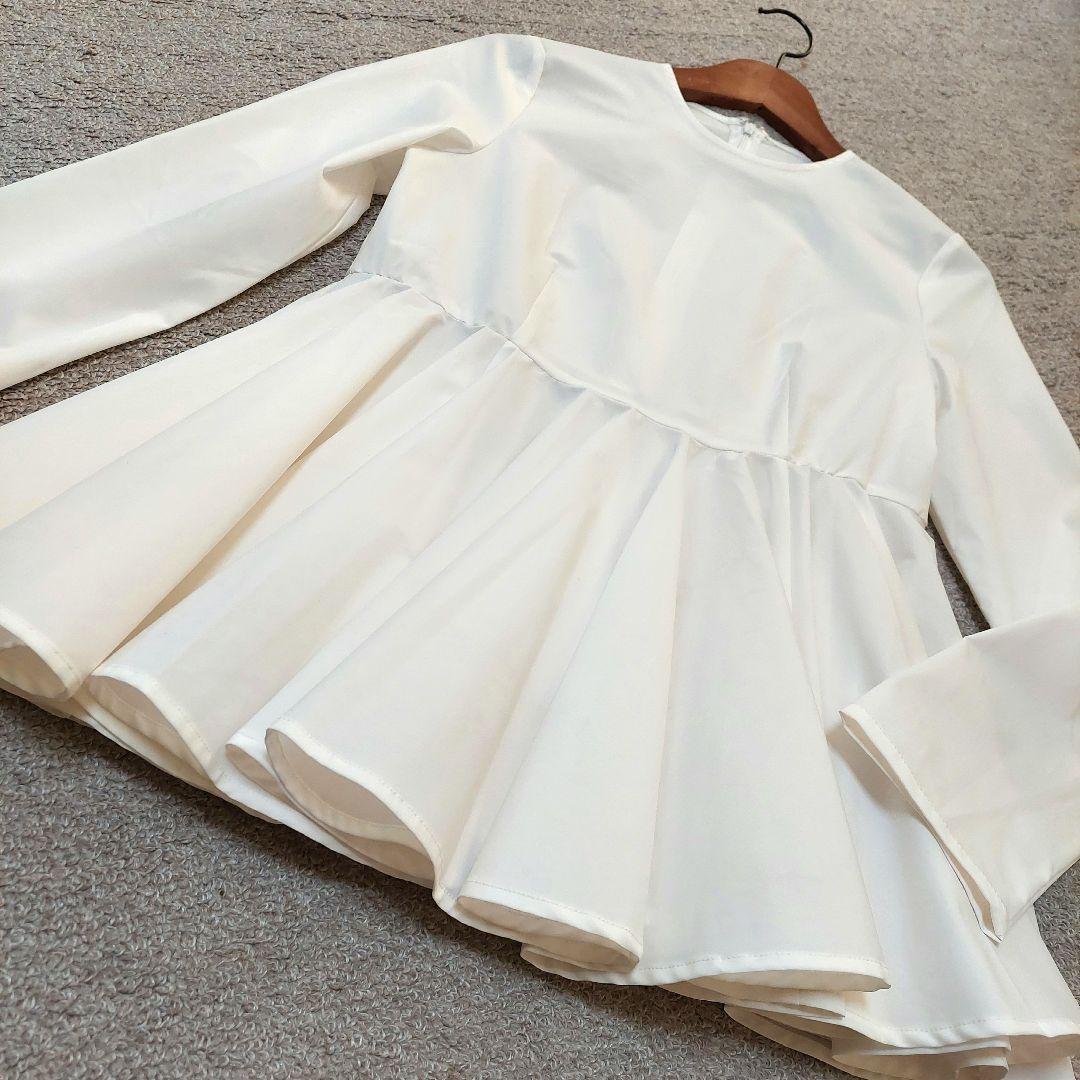 トップス mare Basic Peplum Blouse