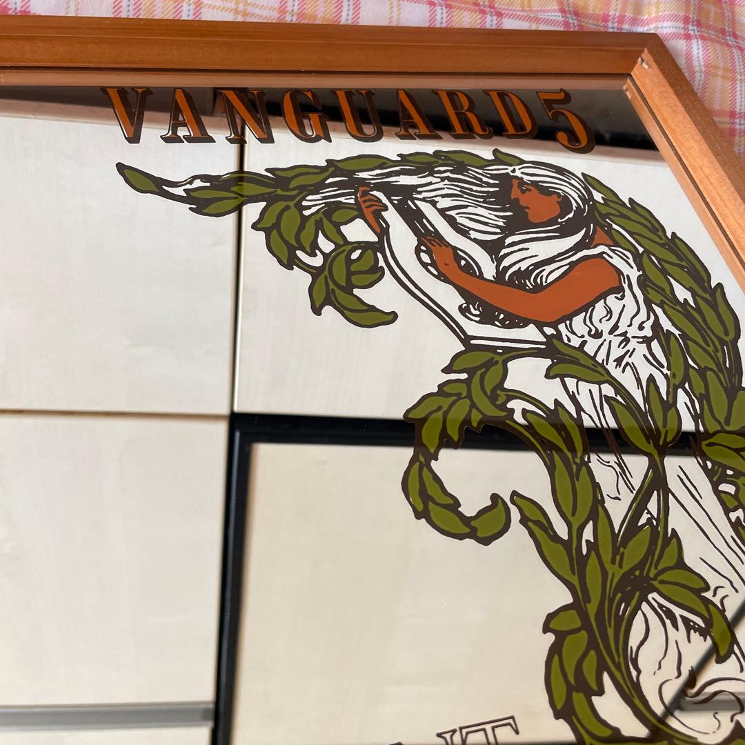 パブミラー ヴィンテージ　鏡　ADMIRAL VANGUARD5 インテリア