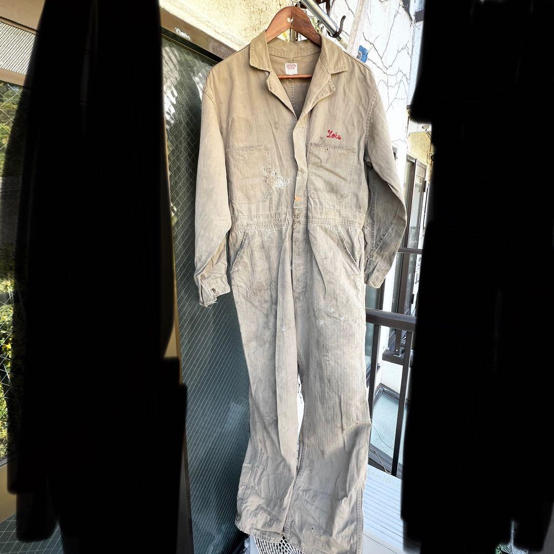 -40s SETLOW HBT オールインワン　チェーンステッチ　40