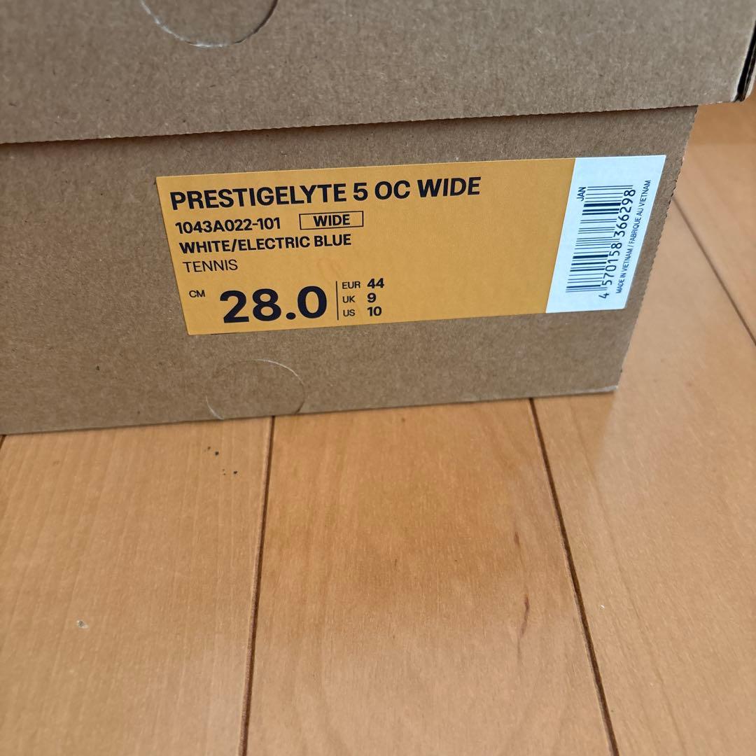 シューズ(男性用) ASICS PRESTIGELYTE 5OCWIDE