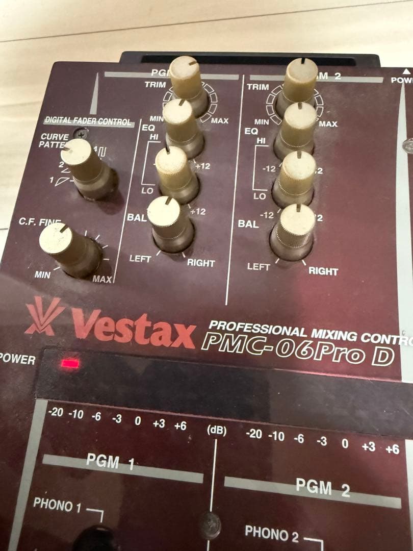 Vestax PMC-06Pro D Samurai DJミキサー