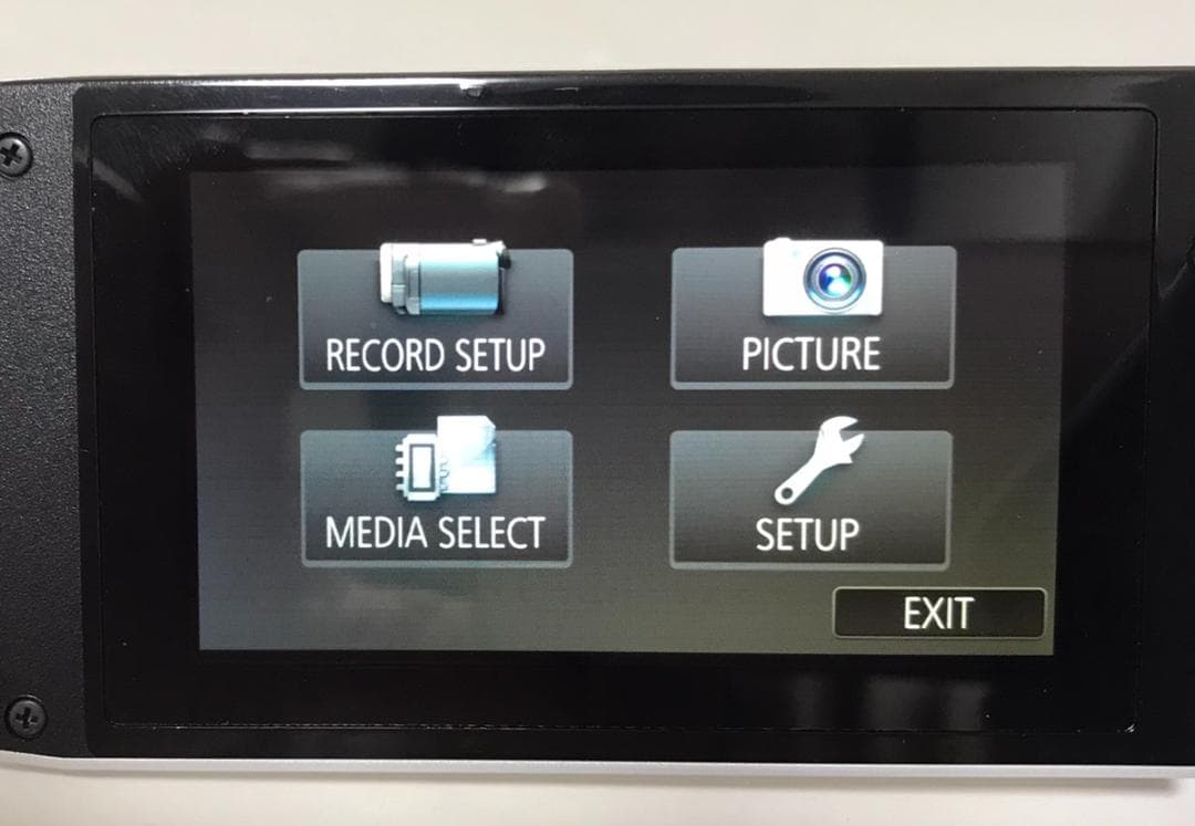 Panasonic HC-VX985M ホワイト ビデオカメラ バッテリー付き