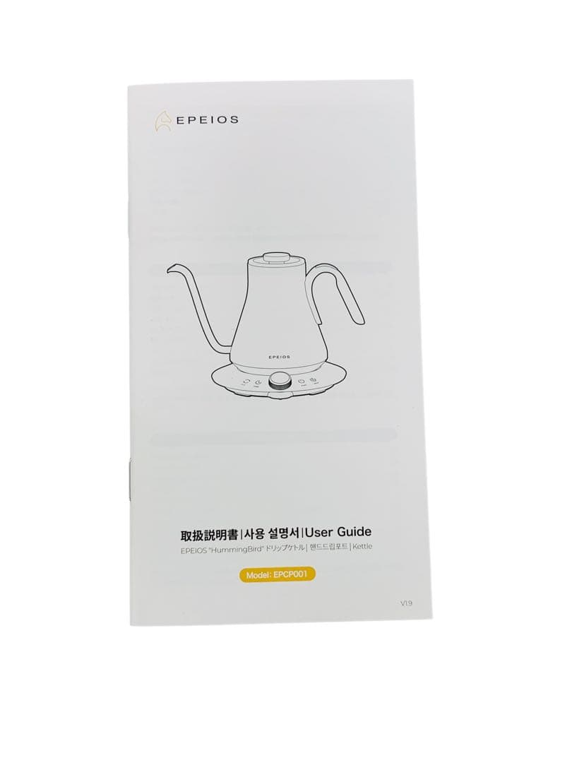 【開封済・未使用】EPEIOS 電気ケトル ドリップケトル コーヒー ブラック