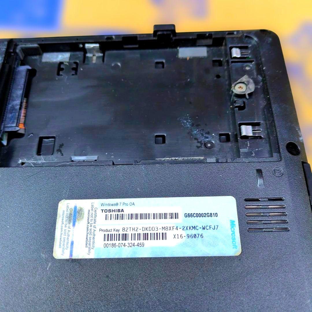TOSHBA Windows7 本体のみ ジャンク品