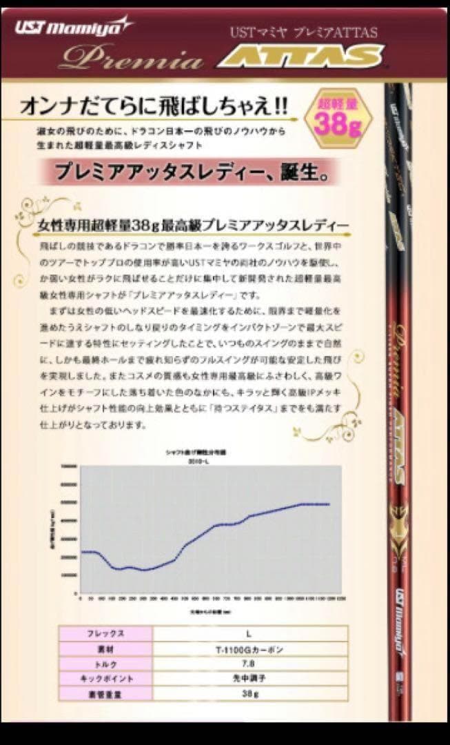 新発売★ 飛んで軽くて超カワイイ❤︎ ダイナミクス フェミーナ プレミアアッタス