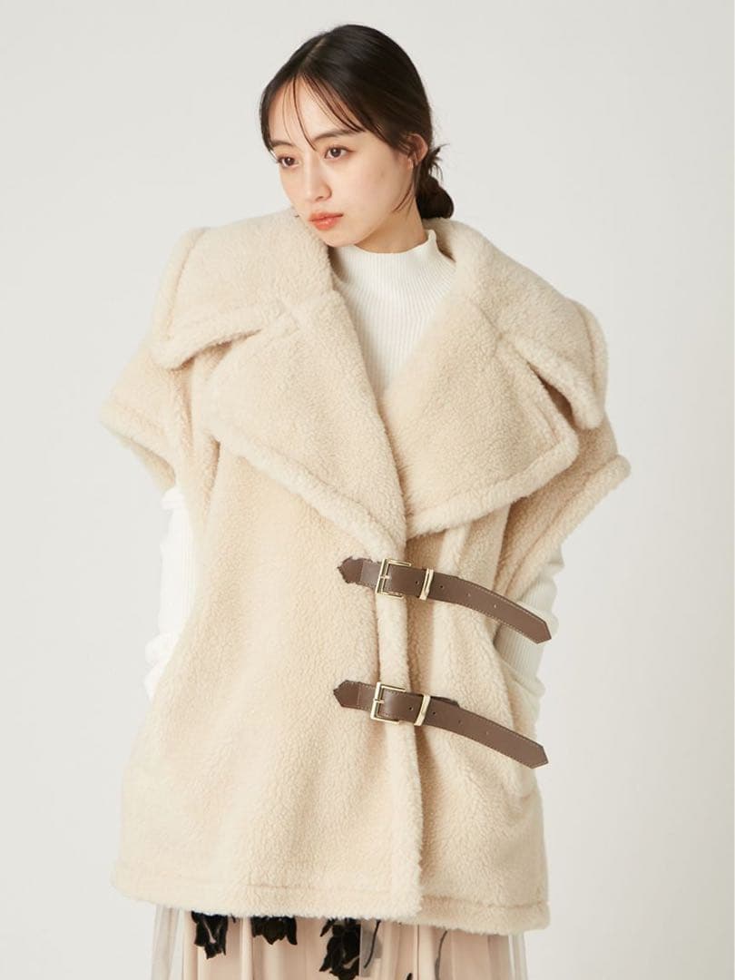 FRAY I.D | ECOPELボアポンチョ