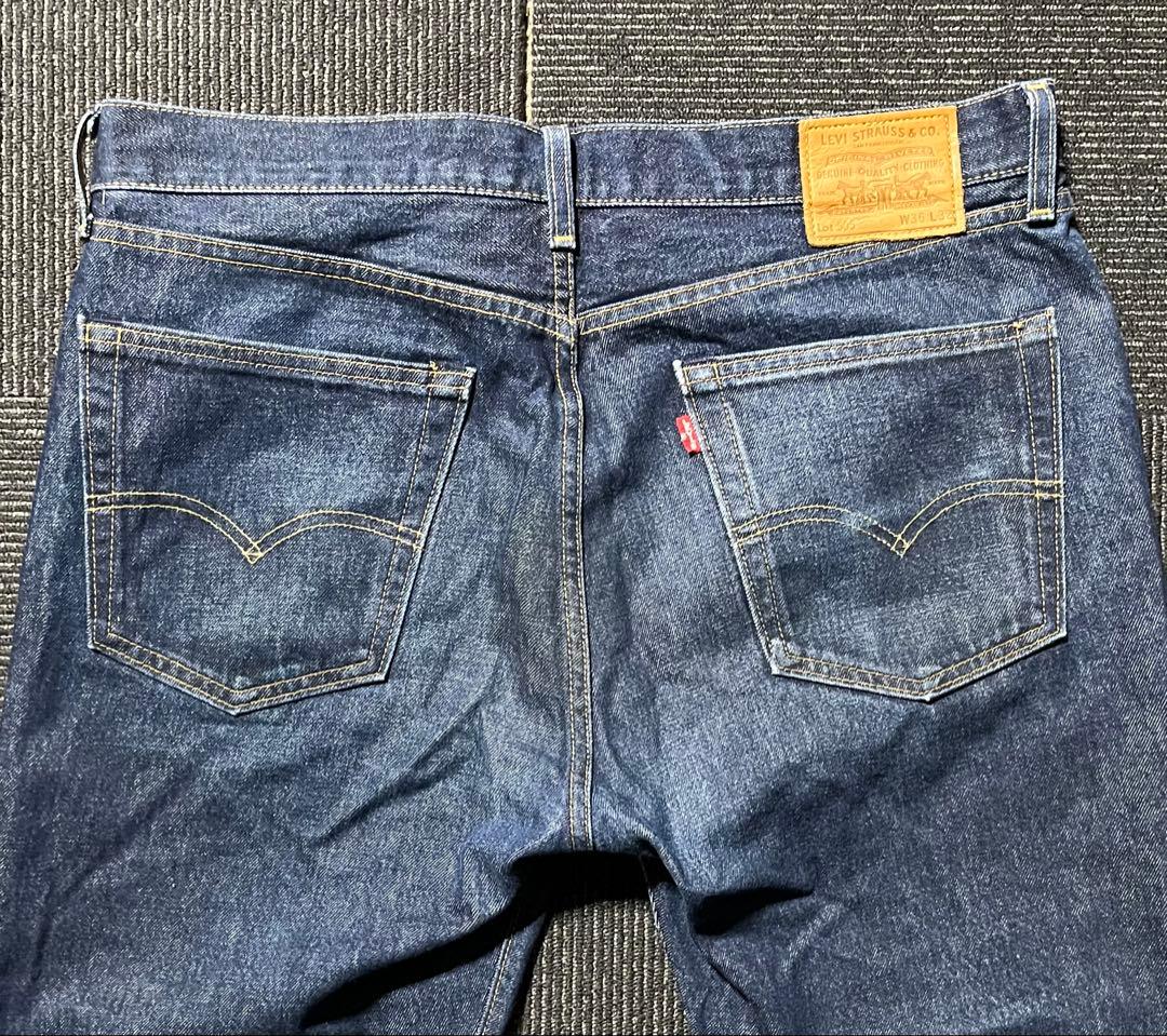 【USA製】 Levi’s 505 セルビッジ ビッグE 赤耳 36
