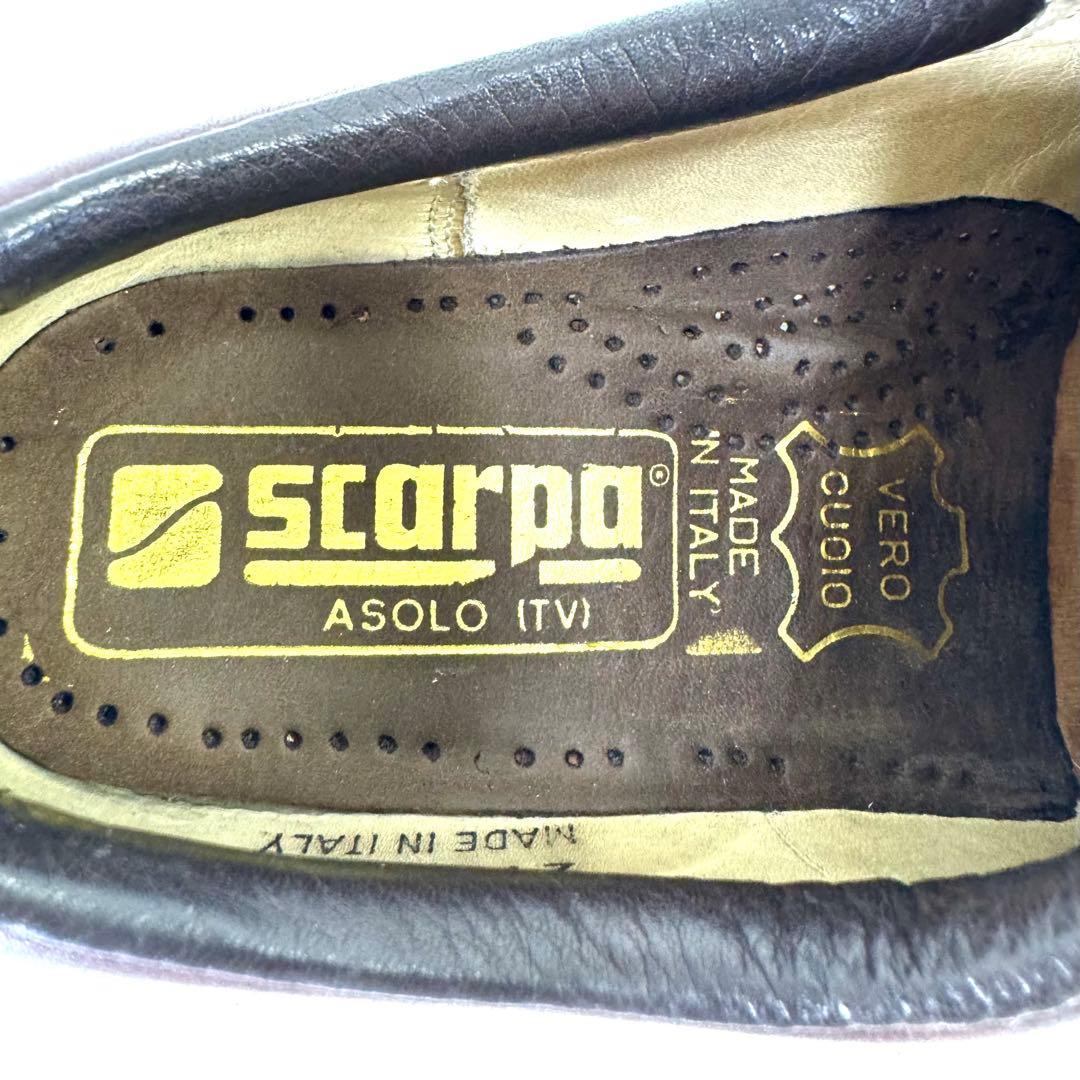 【SCARPA】スカルパ（24.5cm） チロリアンシューズ ガルミッシュ 美品