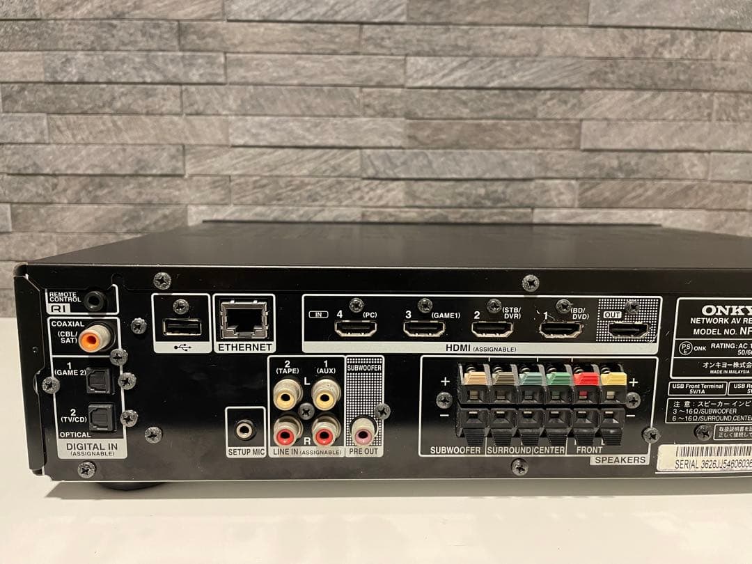 ONKYO NR-365 AVアンプ