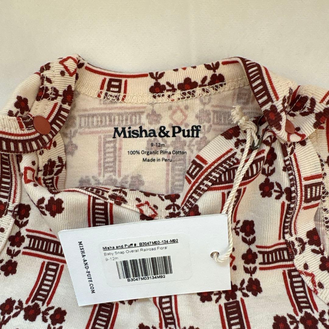 新品未使用 misha&puff Baby Overall 花鉄 9-12m