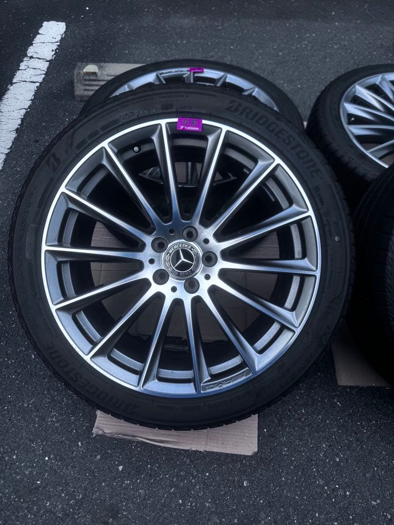 Mercedes-AMG20インチアルミホイール純正タイヤ&ホイール4本セット