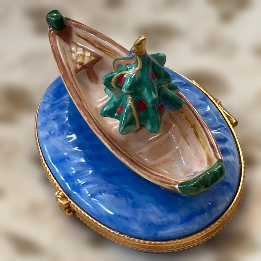 リモージュ　ナンタケット島　小物入れ　ナンタケットバスケット