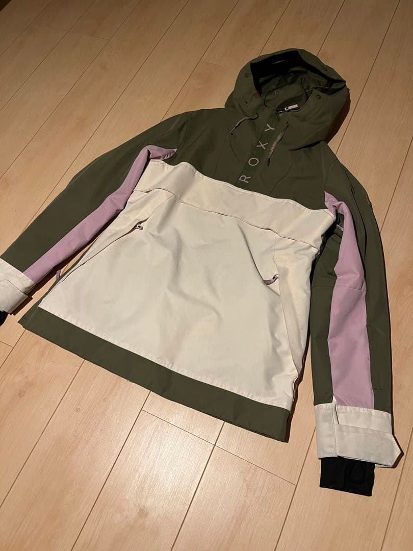 【特別値引】ROXY スノーボーウェア上下セット レディースSサイズ