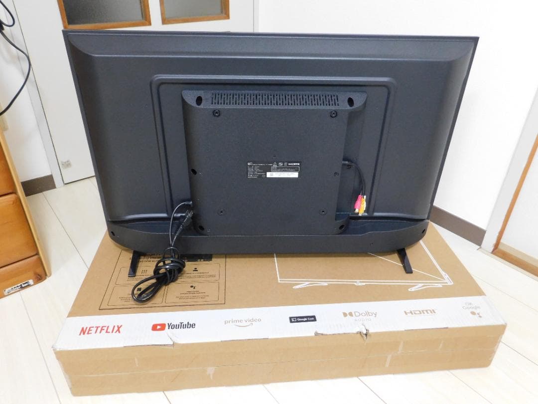 Google TV スマートテレビ FPD CG32-P2　2025年9月製造