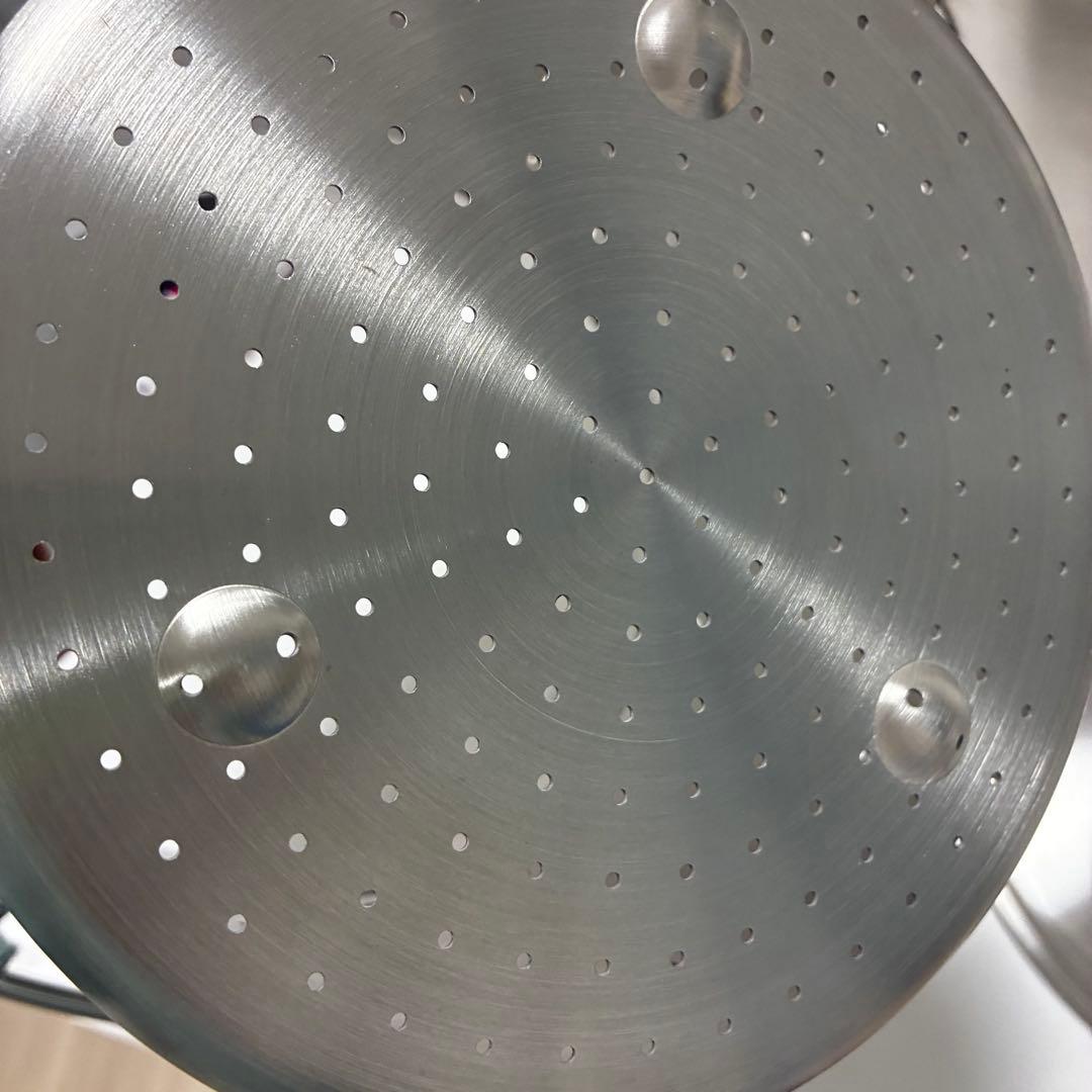 美品　フィスラー ステンレス パスタ　5.0L ドイツ製　説明書あり　寸胴