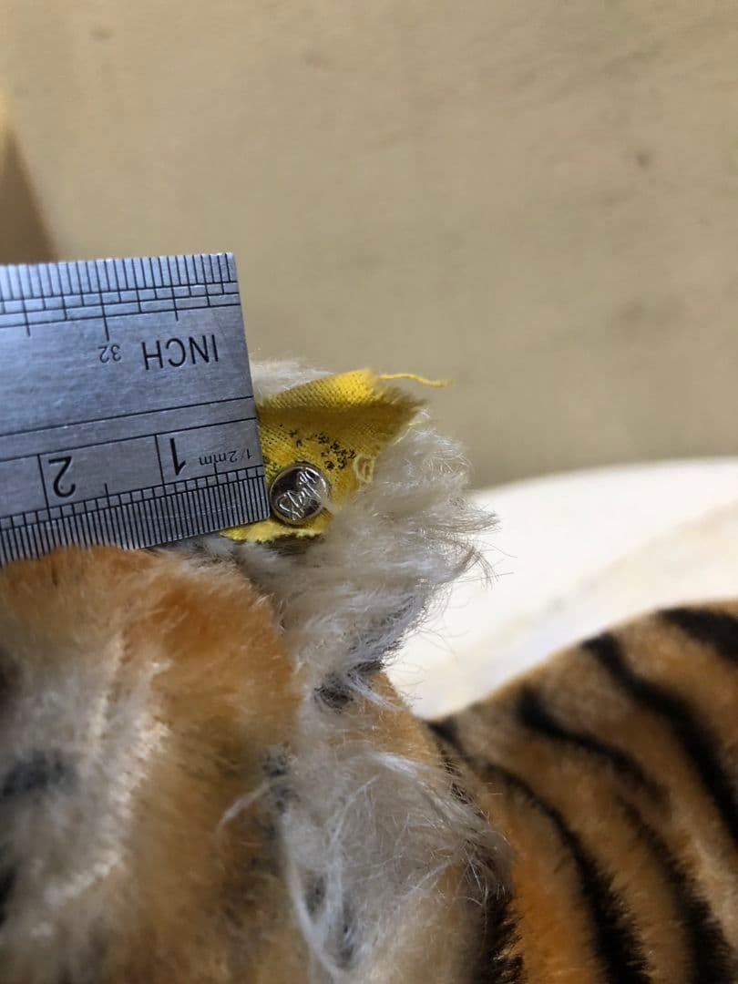 アンティーク シュタイフ タイガー テディ