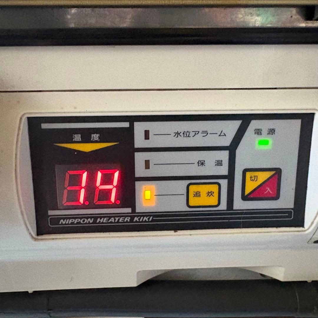 【中古】日本ヒーター スチームマスター MJ60 肉まん 出品期間:12/16迄