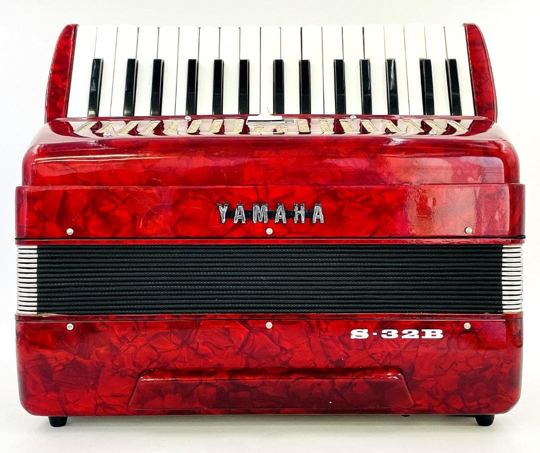 YAMAHA アコーディオン 32鍵盤 S-32B【音出し動作確認済み】