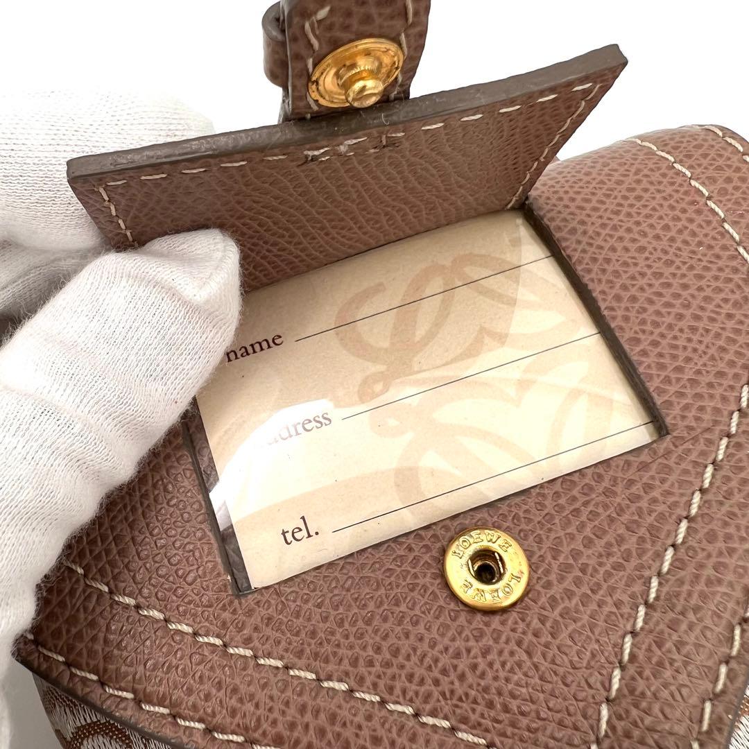 希少 ロエベ LOEWE ミニ ショルダー ポーチ　アナグラム　スマホショルダー