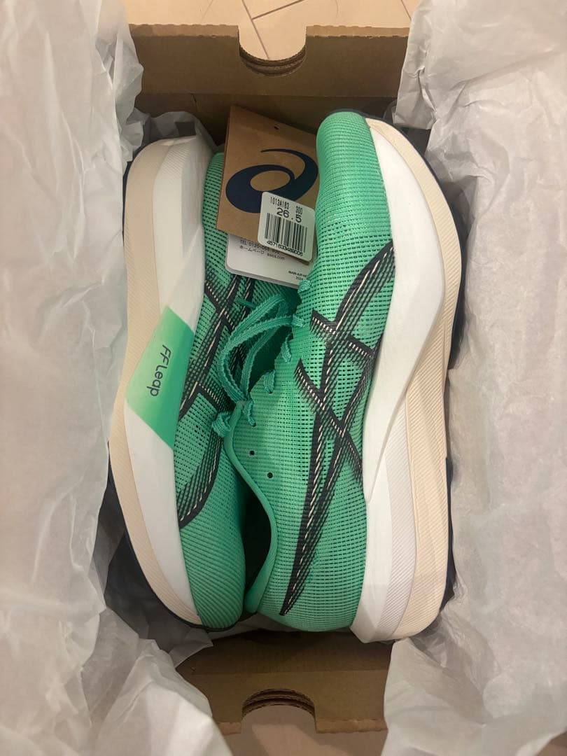 ASICS MAGICSPEED5 26.5cm グリーン マジックスピード5