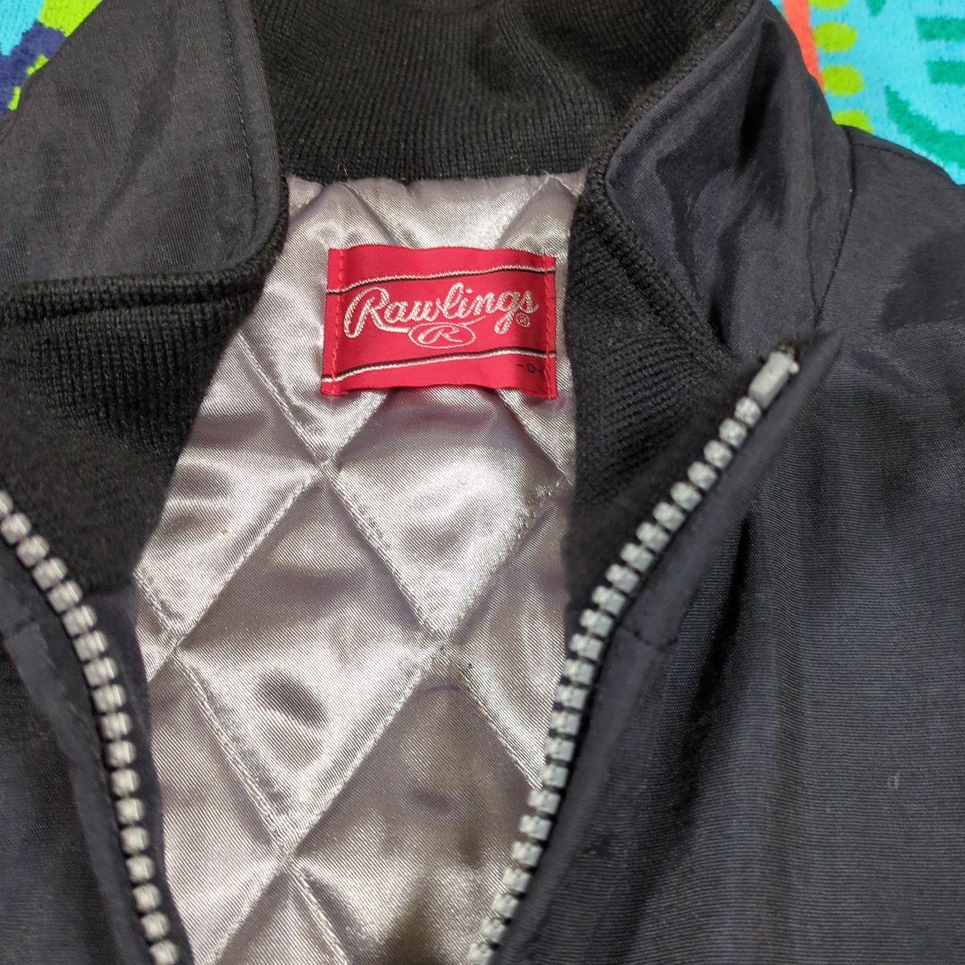 Rawlings Tigers ジャケット 黒