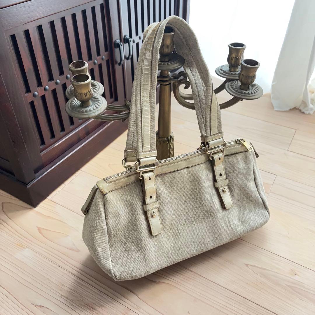 【イブサンローラン】ヴィンテージ カハラ　ミニボストン　ハンドバッグ