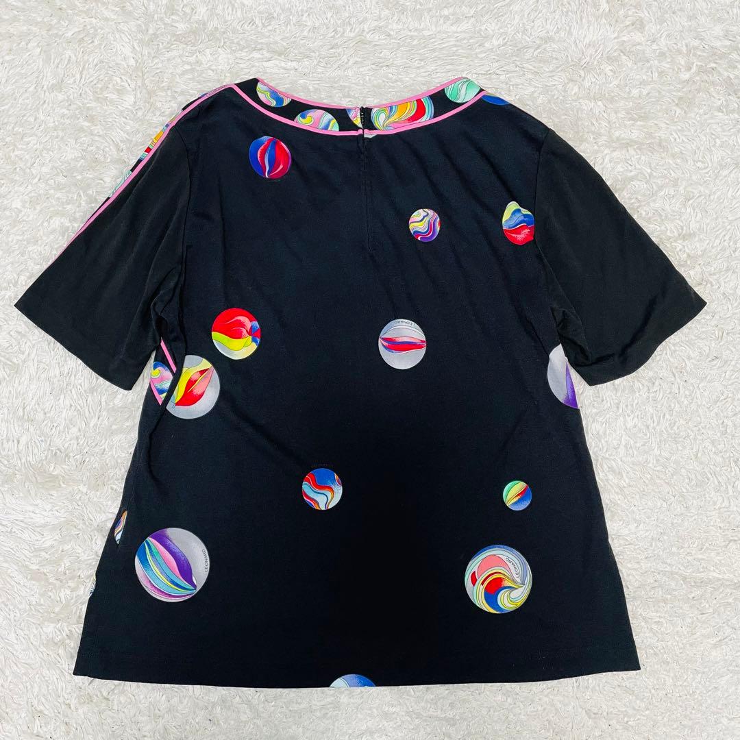 希少LLサイズ✨大きいサイズ◆美品✨レオナール カンカン　アンサンブル　ビー玉