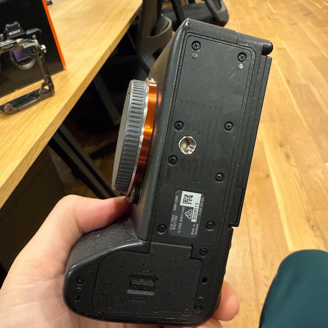 SONY α7S3 バッテリーグリップ付 ハーフリグ付