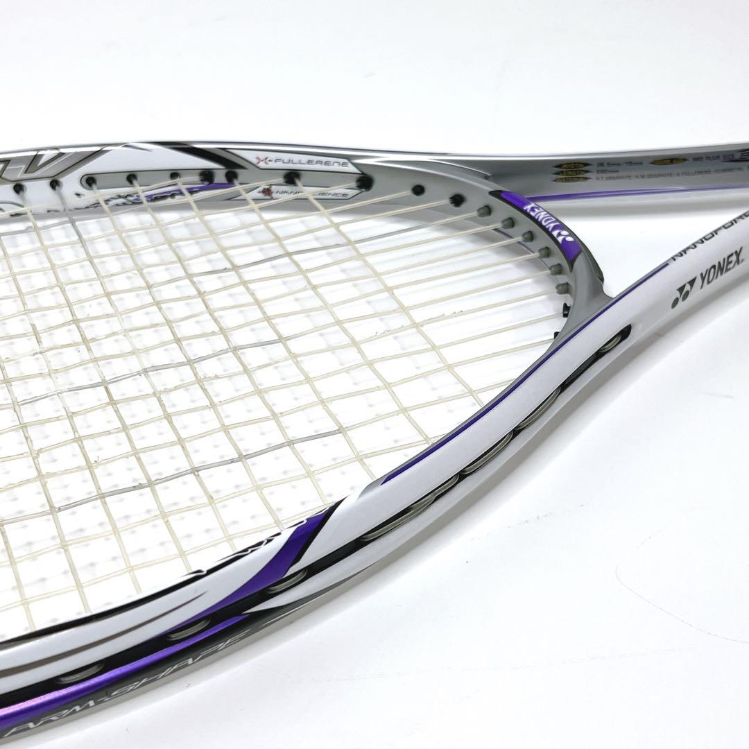 【未使用級】 YONEX NANOFORCE 8V REV テニスラケット 紫