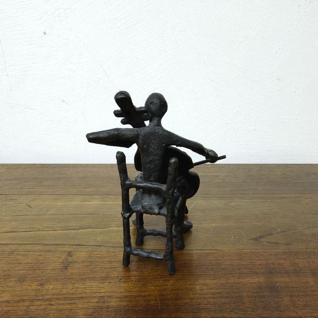 【Bronze Sculpture】音楽奏者 カルテット 四重奏 4体セット