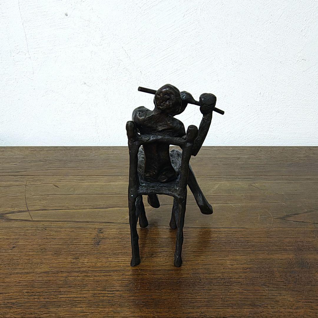 【Bronze Sculpture】音楽奏者 カルテット 四重奏 4体セット