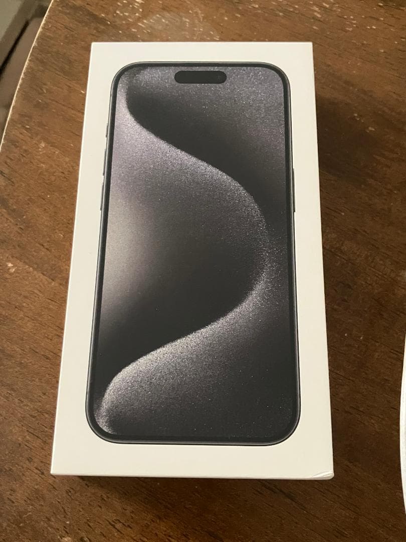 Apple iPhone 15 pro ブラック [注意点あり]