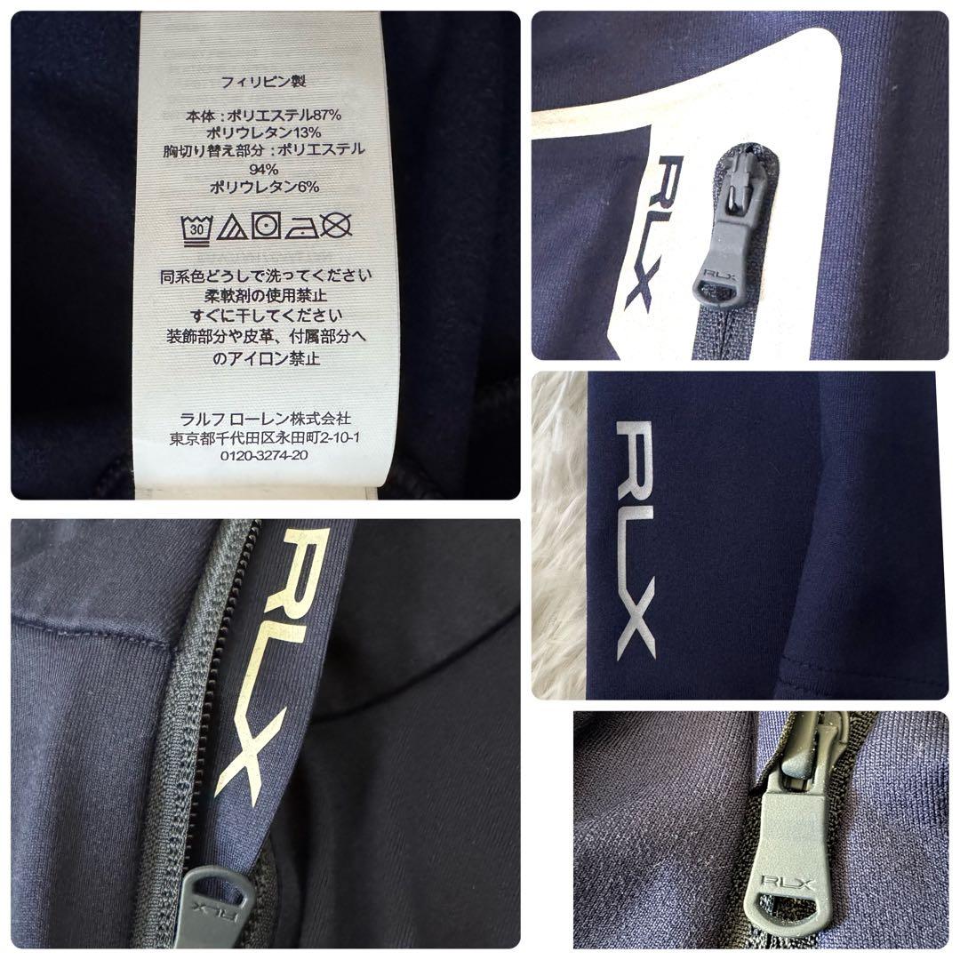 新品タグ付き✨RLX ラルフローレン 現行QR プルオーバー メンズ Mサイズ
