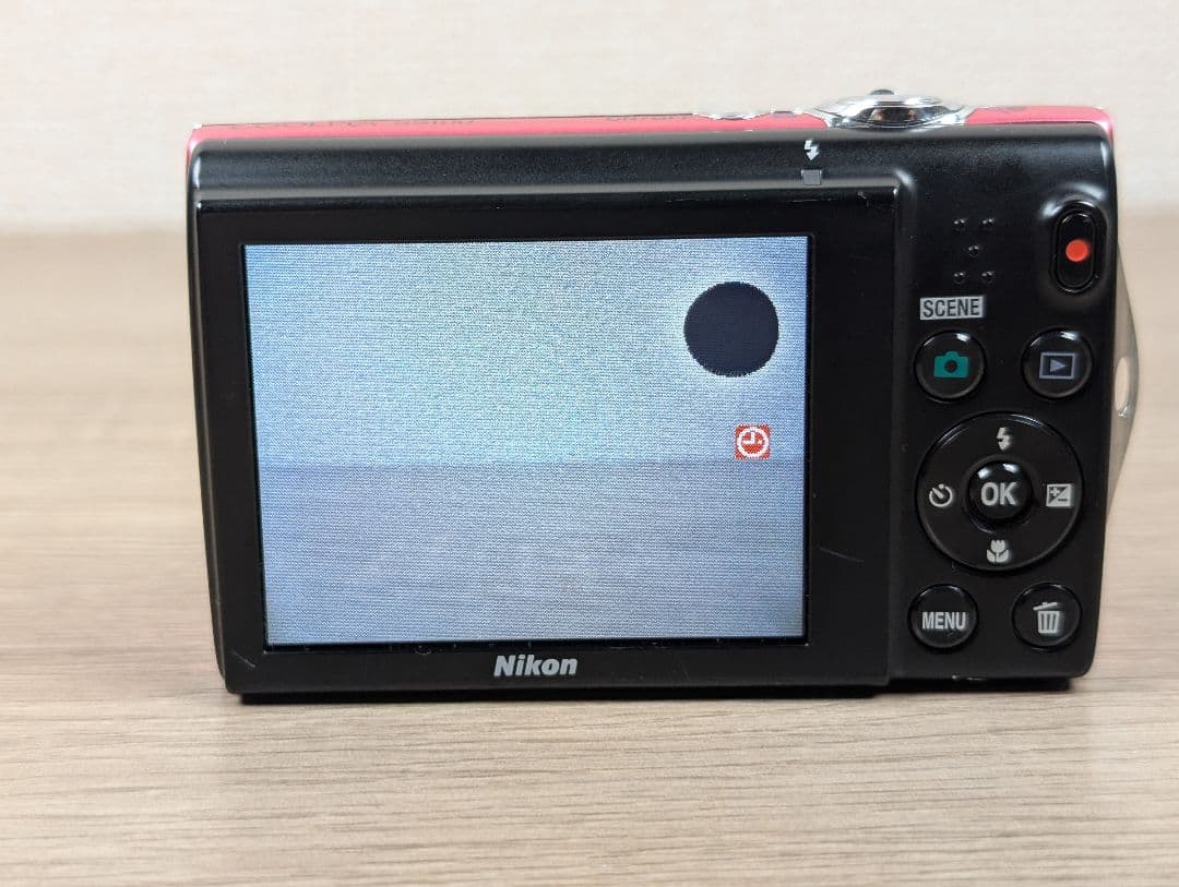 【外観美品】Nikon ニコン COOLPIX S5100 ピンク コンデジ