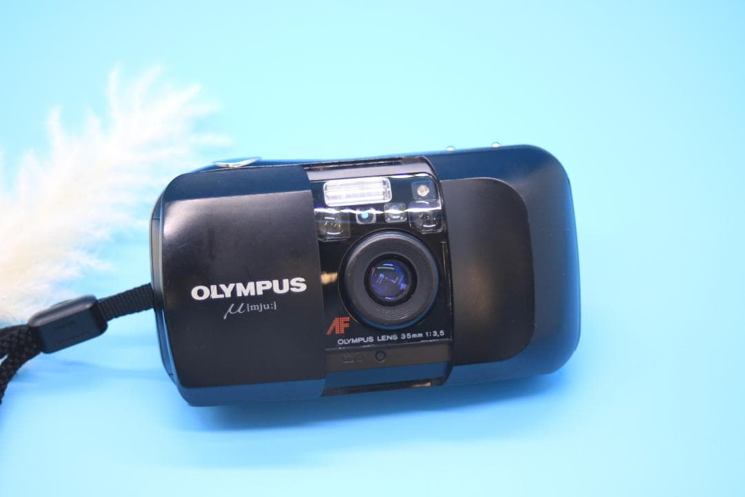 OLYMPUS μ[mju:] オリンパス ミュー 初代❁フィルムカメラ❁